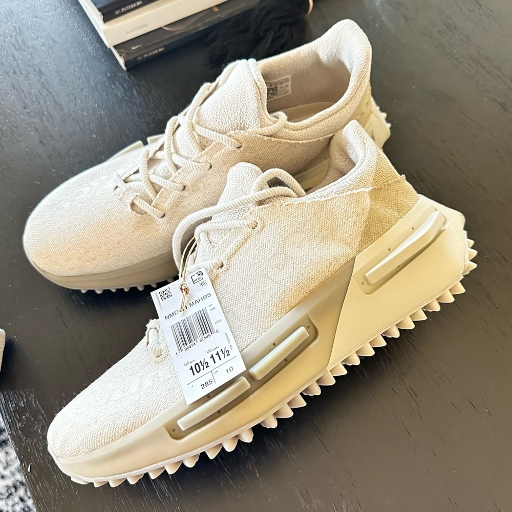 Adidas Pharrell NMD S1 MAHBS Humanrace Mahbs Oatmeal Men's Size 10.5 - Picture 1 of 10